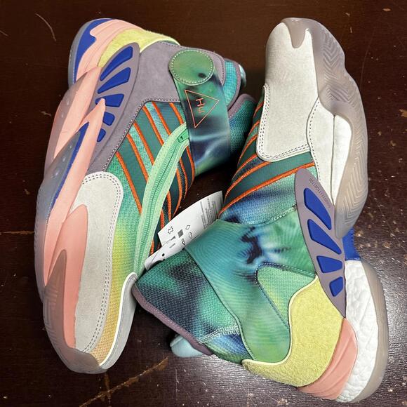 Adidas Pharrell Williams Mens Size 12.5 US FV7333 0 To 60 Mid Basketball Shoes - Picture 6 of 6